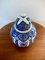Italian Blue and White Porcelain Ginger Jar by Ardalt Blue Delfia 5