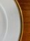 Platos de almuerzo alemanes antiguos con borde de llave de KPM, años 20. Juego de 10, Imagen 4