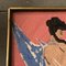 Original Hand Done Female Nude, 1970s, Needlepoint Picture, Framed 4