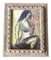 Modernist Female Nude, Pastel Drawing, Framed 1