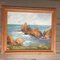 Paesaggio marino, anni '70, Dipinto su tela, Incorniciato, Immagine 7