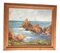 Paesaggio marino, anni '70, Dipinto su tela, Incorniciato, Immagine 1