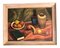 Lindenmayer, Modernist Still Life, 1950s, Painting on Canvas 1