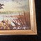 Small Landscape with Flying Geese, 1960s, Painting, Framed 3