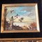 Small Landscape with Flying Geese, 1960s, Painting, Framed 2