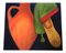 Modernist Still Life with Terracotta Pot & Shoe, 1990s, Painting on Canvas, Image 1