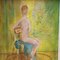 Desnudo femenino, años 70, Acuarela sobre papel, Imagen 2