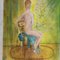 Desnudo femenino, años 70, Acuarela sobre papel, Imagen 3