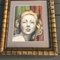 Ritratto femminile, anni '50, Acquarello su carta, con cornice, Immagine 2