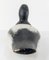 Mid 20th Century Carved Wooden Black & White Duck Decoy, Image 4