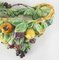 Bolsillo de pared con fruta policromada de mayólica italiana Mid-Century de loza, Imagen 3