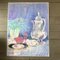 Impressionist Tabletop Still Life Pastel Drawing, 1970s, Paper, Image 5