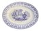 19th Century Blue and White Ironstone Transferware Platter, Image 1