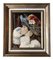 After Renoir Dallas, Untitled, Hand Done Needlepoint, Framed 1