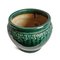 Vintage Green Vietnam Ceramic Pot 3