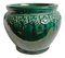 Vintage Green Vietnam Ceramic Pot, Image 1