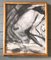 Senza titolo, anni '60, Carboncino su carta, con cornice, Immagine 5