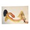 Desnudo femenino abstracto, años 80, Acuarela sobre papel, Imagen 1