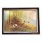 Leford, Hunting, 1960s, Painting on Canvas, Framed, Image 1