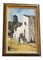 Modernist European Village Scene, 1970s, Painting on Canvas, Framed, Image 1