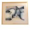 Pastellzeichnung Stillleben mit Kaffeetassen, 1980er, Artwork auf Papier, gerahmt 1