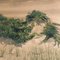 Paisaje de dunas de arena, años 50, Acuarela sobre papel, Enmarcado, Imagen 3