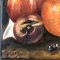 Natura morta con frutta e cesto, anni '90, dipinto su tela, Immagine 2