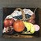 Natura morta con frutta e cesto, anni '90, dipinto su tela, Immagine 6