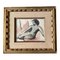 Desnudo masculino abstracto, Acuarela, años 70, Enmarcado, Imagen 1
