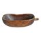 Vintage Hutu Burundi Wood Scoop Bowl 1