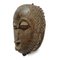 Vintage Baule Maske aus geschnitztem Holz 2