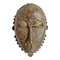 Vintage Baule Maske aus geschnitztem Holz 1