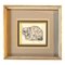 Tabby Cat, 1960s, Etching on Paper, Framed 1