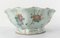 Chinese Famille Rose Celadon Lobed Bowl 7