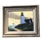 Lighthouse, 1970s, Painting, Framed, Image 1