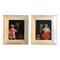 Children in Festive Garb, 1960s, Painting, Framed, Set of 2 1