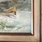 Seascape, anni '50, Paint on Linen, con cornice, Immagine 2