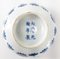 Chinese Chinoiserie Blue and White Bowl, Guangxu 10