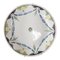 French Faience Decorative Polychrome Plate 1
