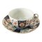 English Royal Worcester Rich Queen Teacup & Saucer 1