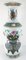 Chinese Chinoiserie Famille Verte Decorative Floor Vase 3