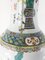 Chinese Chinoiserie Famille Verte Decorative Floor Vase 10