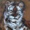 Tiger, 1970er, Gemälde auf Leinwand, gerahmt 2