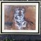 Tiger, 1970er, Gemälde auf Leinwand, gerahmt 6
