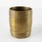 English Bronze Barrel Form Toothpick Holder, Image 4