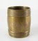 English Bronze Barrel Form Toothpick Holder 3