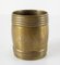 English Bronze Barrel Form Toothpick Holder, Image 3
