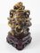 Chinese Carved Tigers Eye Incense Burner Censer 2