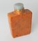 Botella de rapé china naranja y oro, Imagen 2