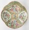 19th Century Chinese Export Rose Medallion Porcelain Shrimp Plate 12